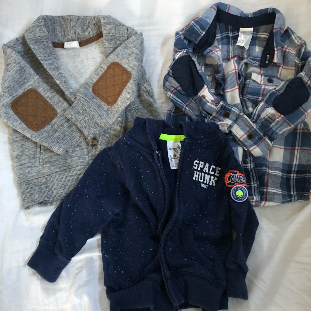 Long sleeve bundle baby boy
